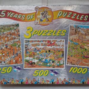 Jan van Haasteren - 25 Years of Jan van Haasteren Puzzles - 500-750-1000