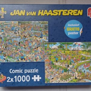 Jan van Haasteren - De Drogisterij - Het Park - 2x1000