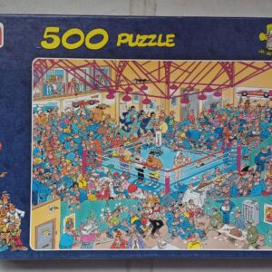 Jan van Haasteren - Bokswedstrijd