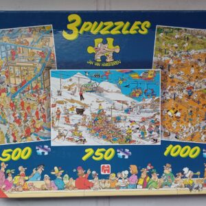 Jan van Haasteren - Parcel Service - Break a Leg - Tennis - 500-750-1000