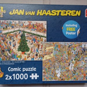 Jan van Haasteren - Kerst Koopjes - Black Friday - 2x1000