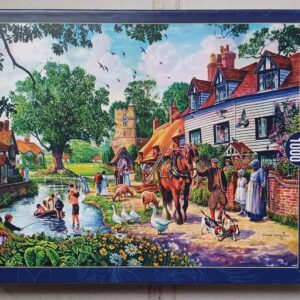 Bluebird Puzzle - A Village in Summer