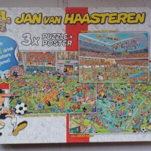 Jan van Haasteren - Football - 500-750-1000 - Collectors Item