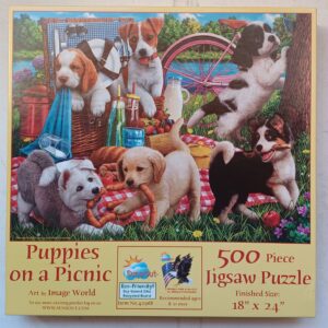 SunsOut - Puppies on a Picnic