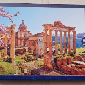 Bluebird Puzzle - Roman Ruins in Spring - Italy