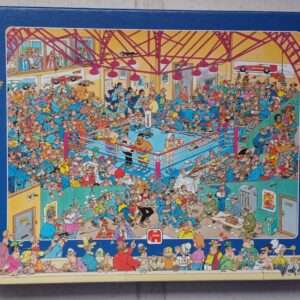 Jan van Haasteren - Bokswedstrijd