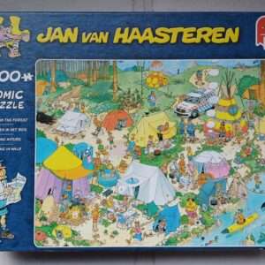 Jan van Haasteren - Kamperen in het Bos