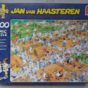 Jan van Haasteren - De Tennisbaan