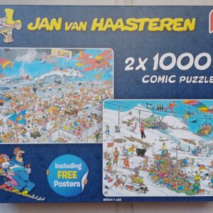 Jan van Haasteren - At the Beach - Break a Leg - 2x1000