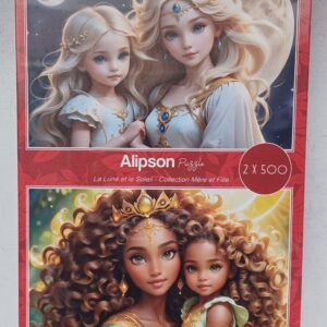 Alipson - La Lune et le Soleil - Collection Mére et Fille - NIEUW - 2x500