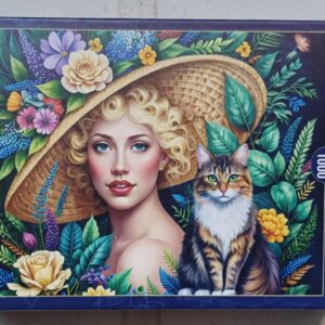 Bluebird Puzzle - La Dame et le Chat