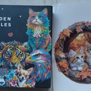 Wooden Puzzles - Herfst Poesjes