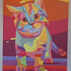Yazz - Colorful Kitty - NIEUW