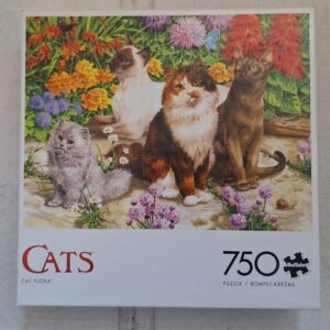 Buffalo Puzzles - Cat Flora - NIEUW